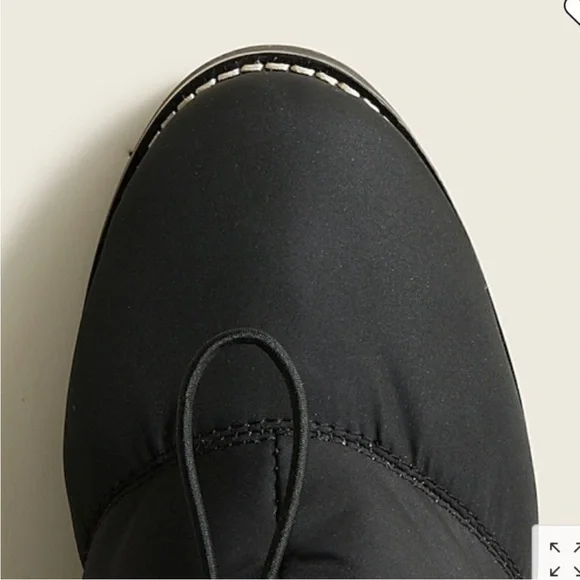 J. Crew Black Winter Boots - Picture 3 of 3